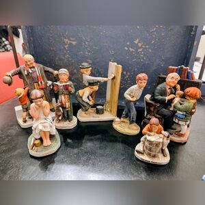 Norman Rockwell Figurine Set